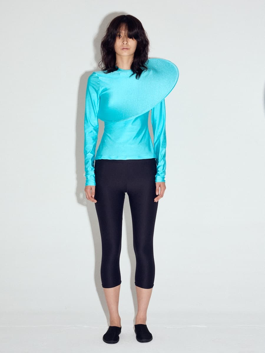 Diagonal Pop-up Electric Top in Arctic — vue 1