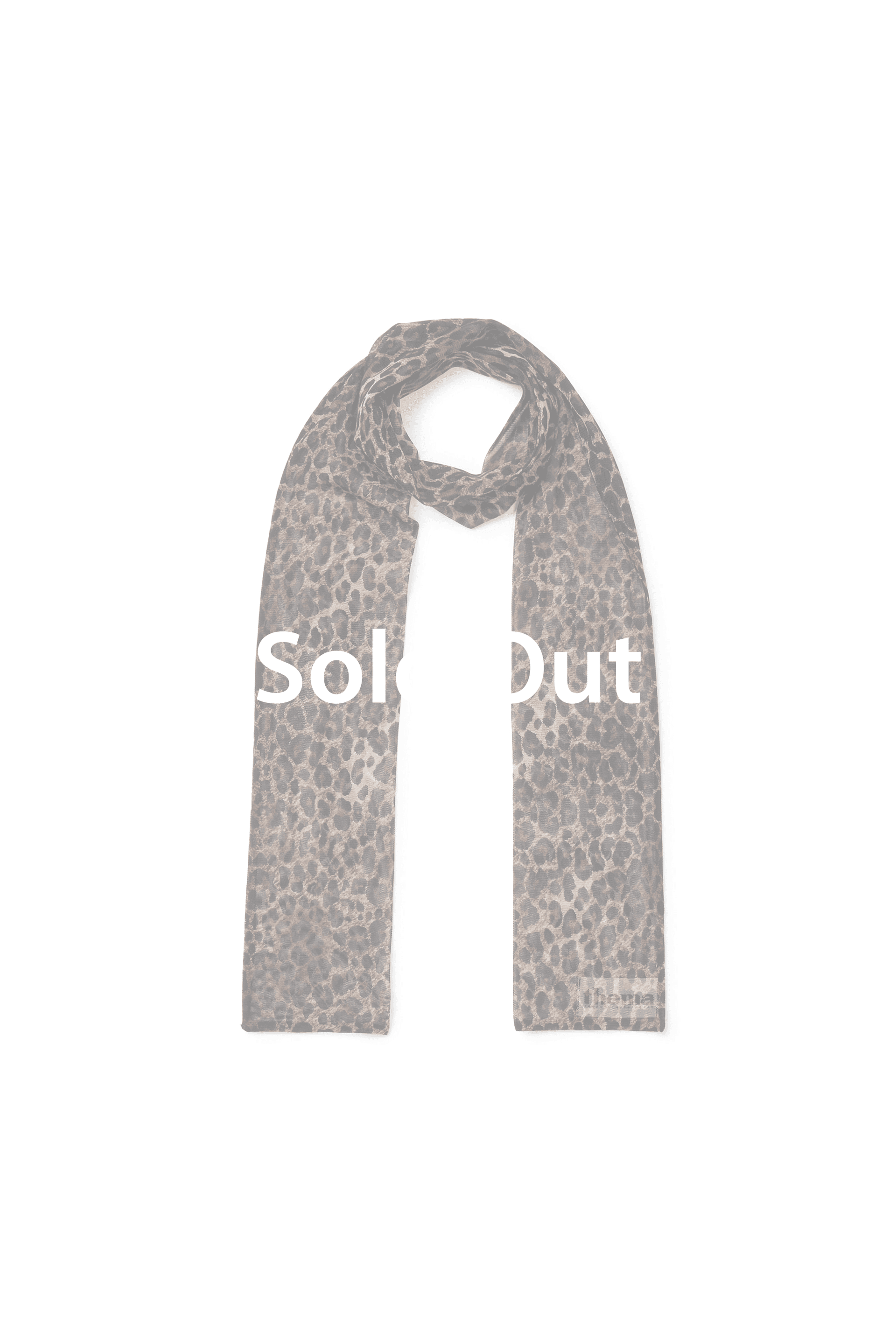 [3rd Drop] Leopard Mesh Long Scarf