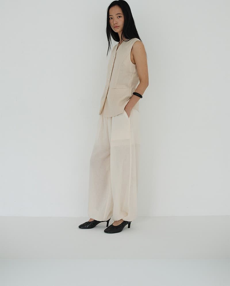 Tailored Vest (Black) — vue 5