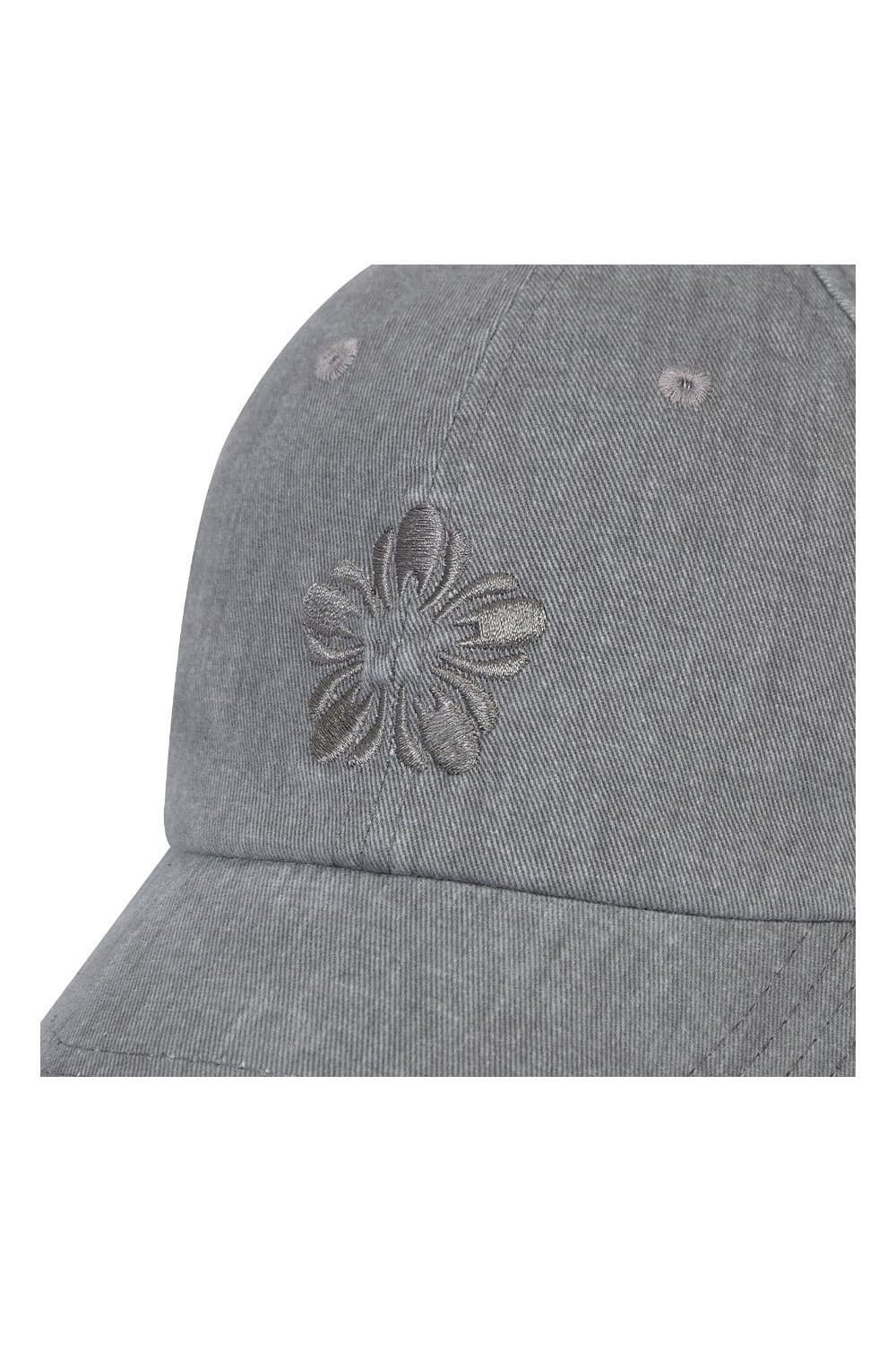 MUGUNG Embroidery Pigment Ball Cap (Gray) — vue 7