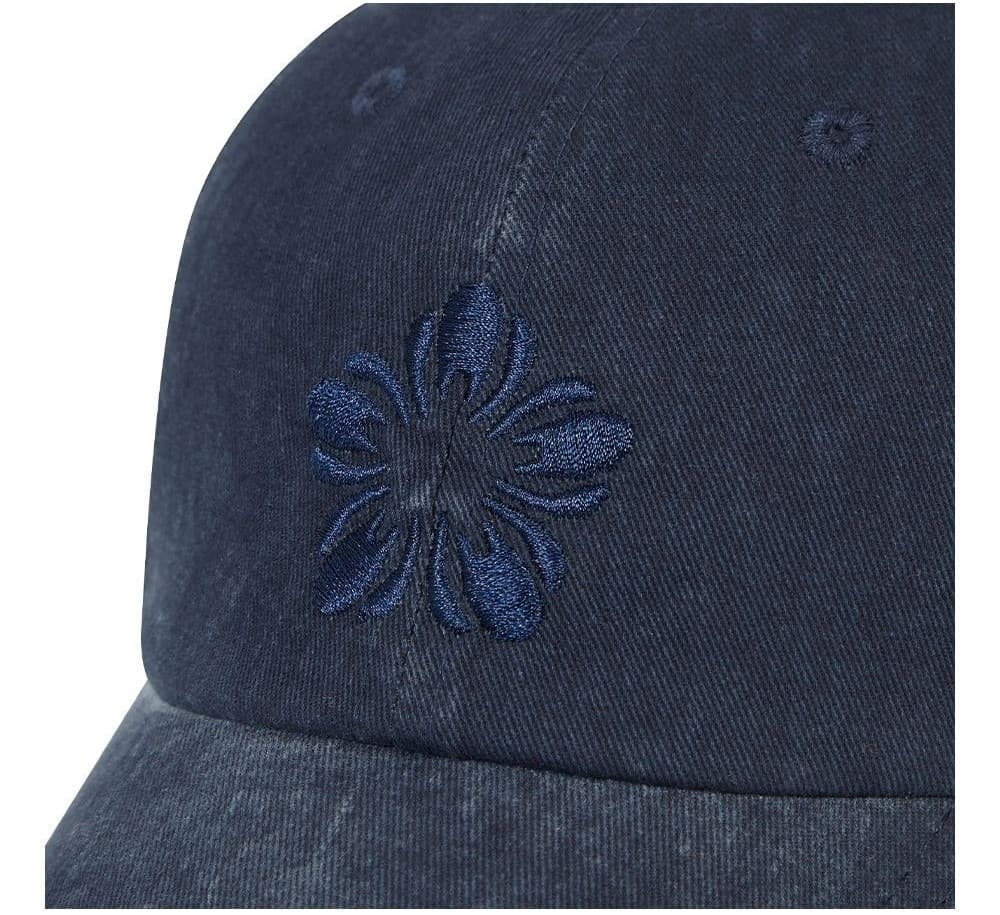 MUGUNG Embroidery Pigment Ball Cap (Navy) — vue 7