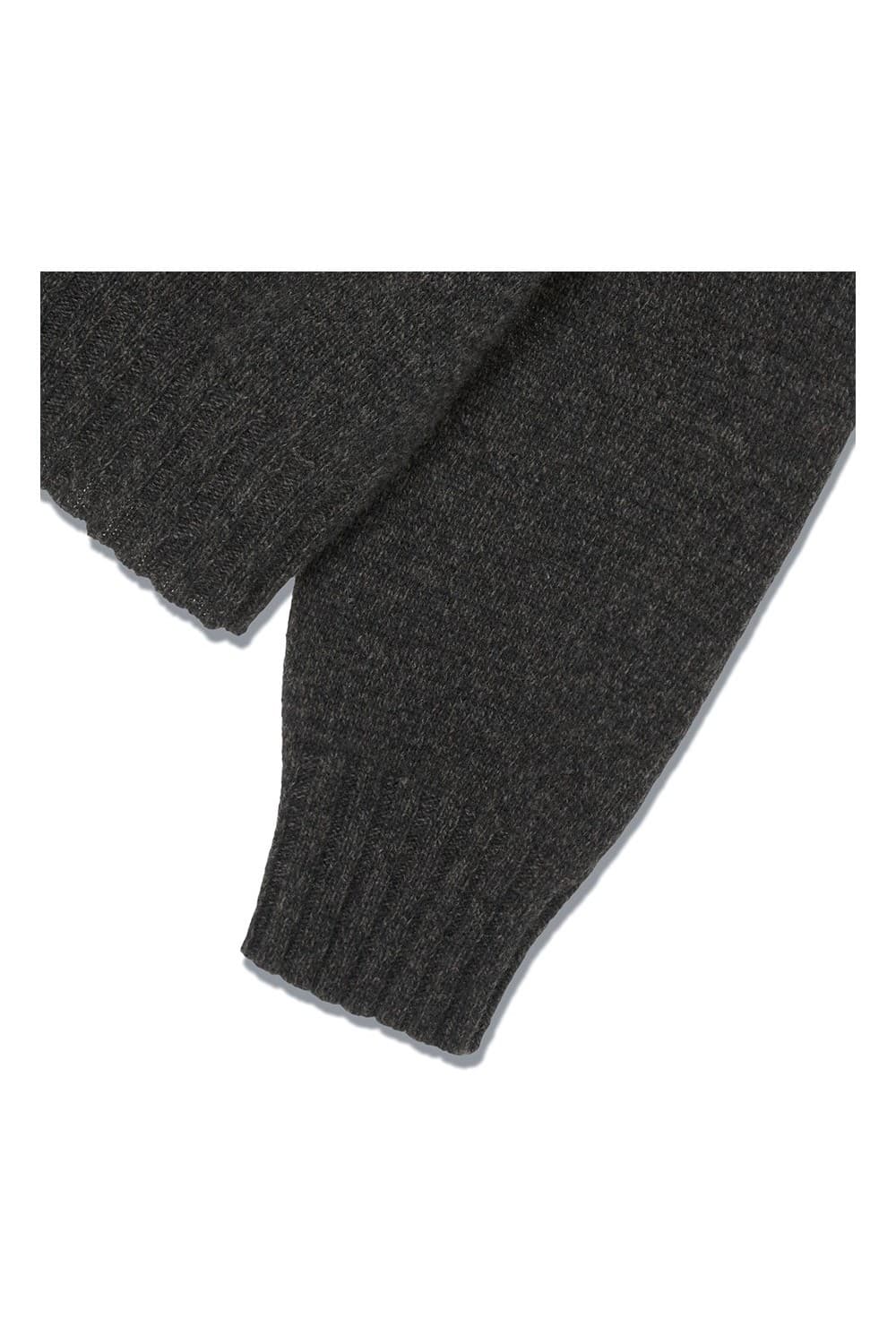 ULKIN V neck Knit Top (Charcoal Melange) — vue 5