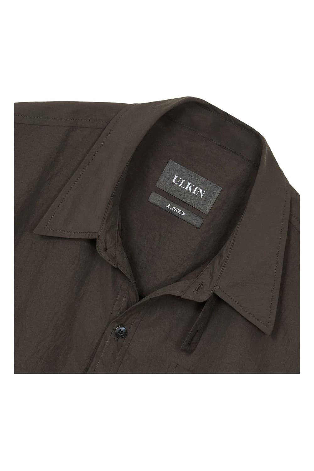 Nylon MUGUNG Half Shirt (Brown) — vue 5