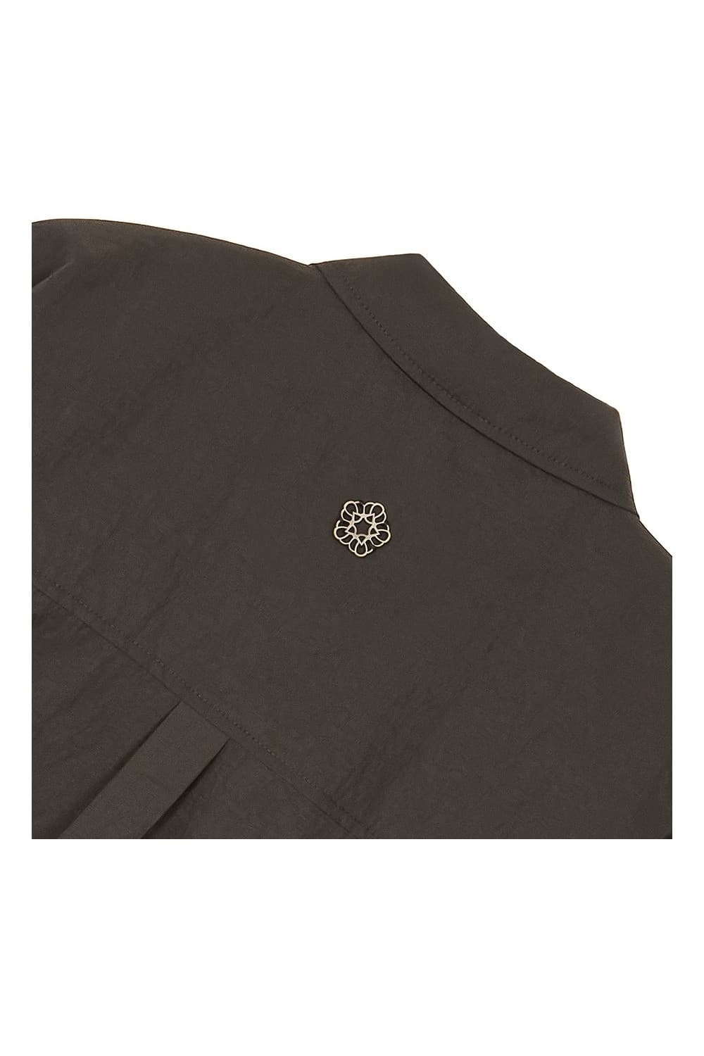 Nylon MUGUNG Half Shirt (Brown) — vue 7