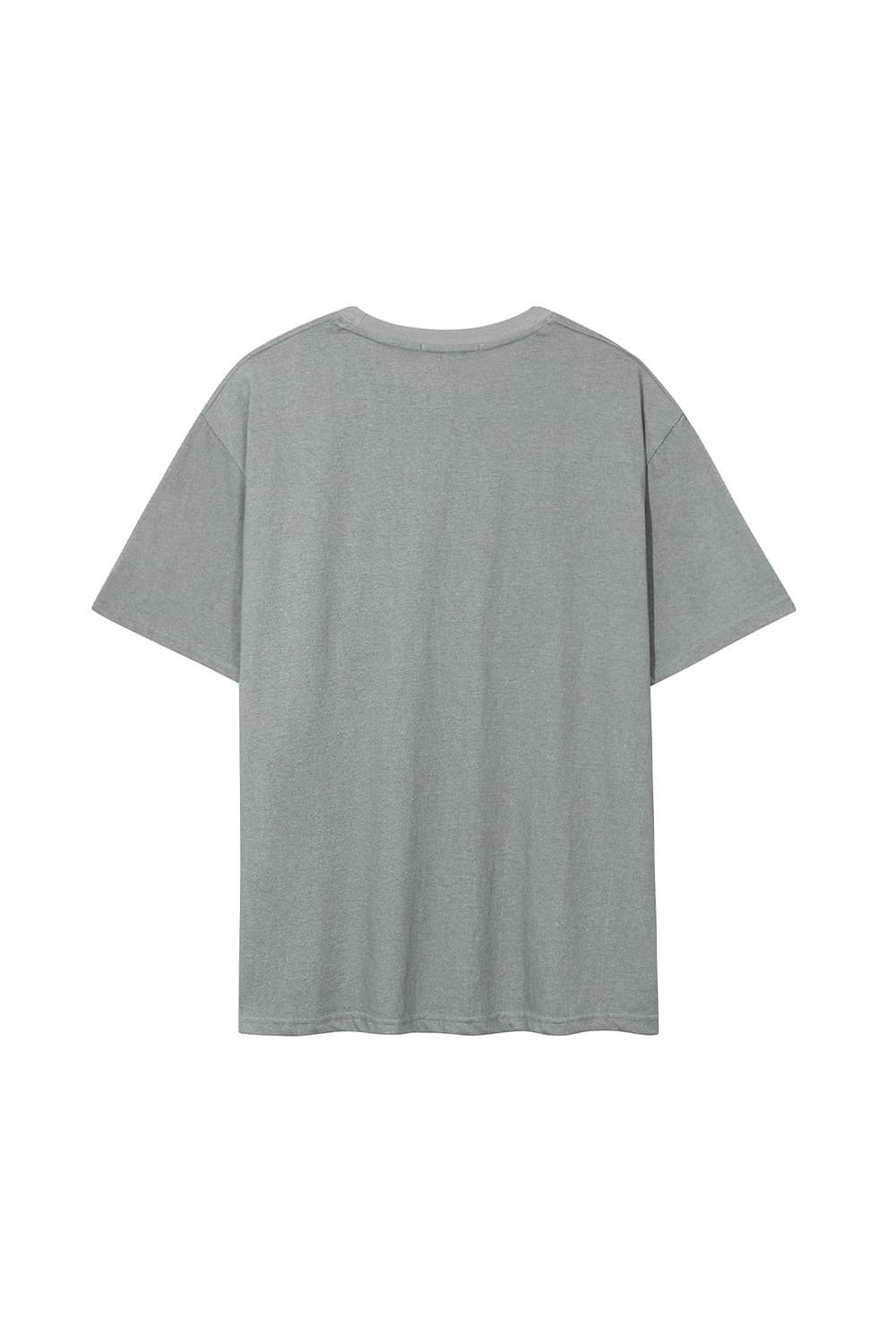 Muted MUGUNG Oversized T-shirt (Gray) — vue 4