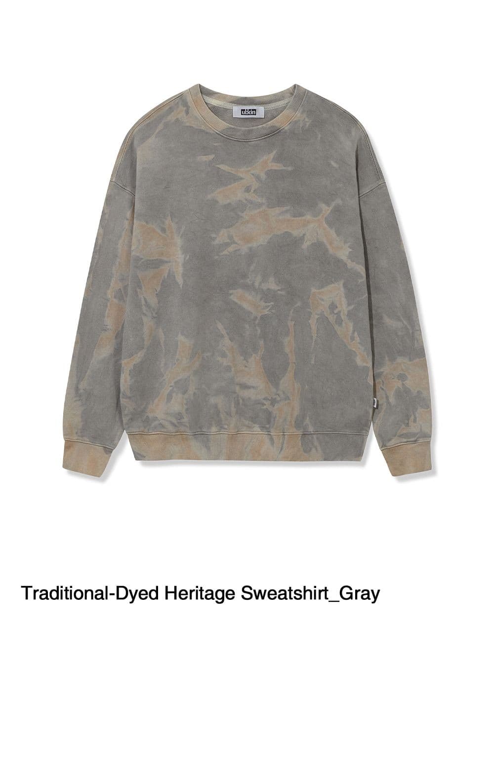 Batch No.2 Traditional-Dyed Heritage Sweatshirt (Gray) — vue 2