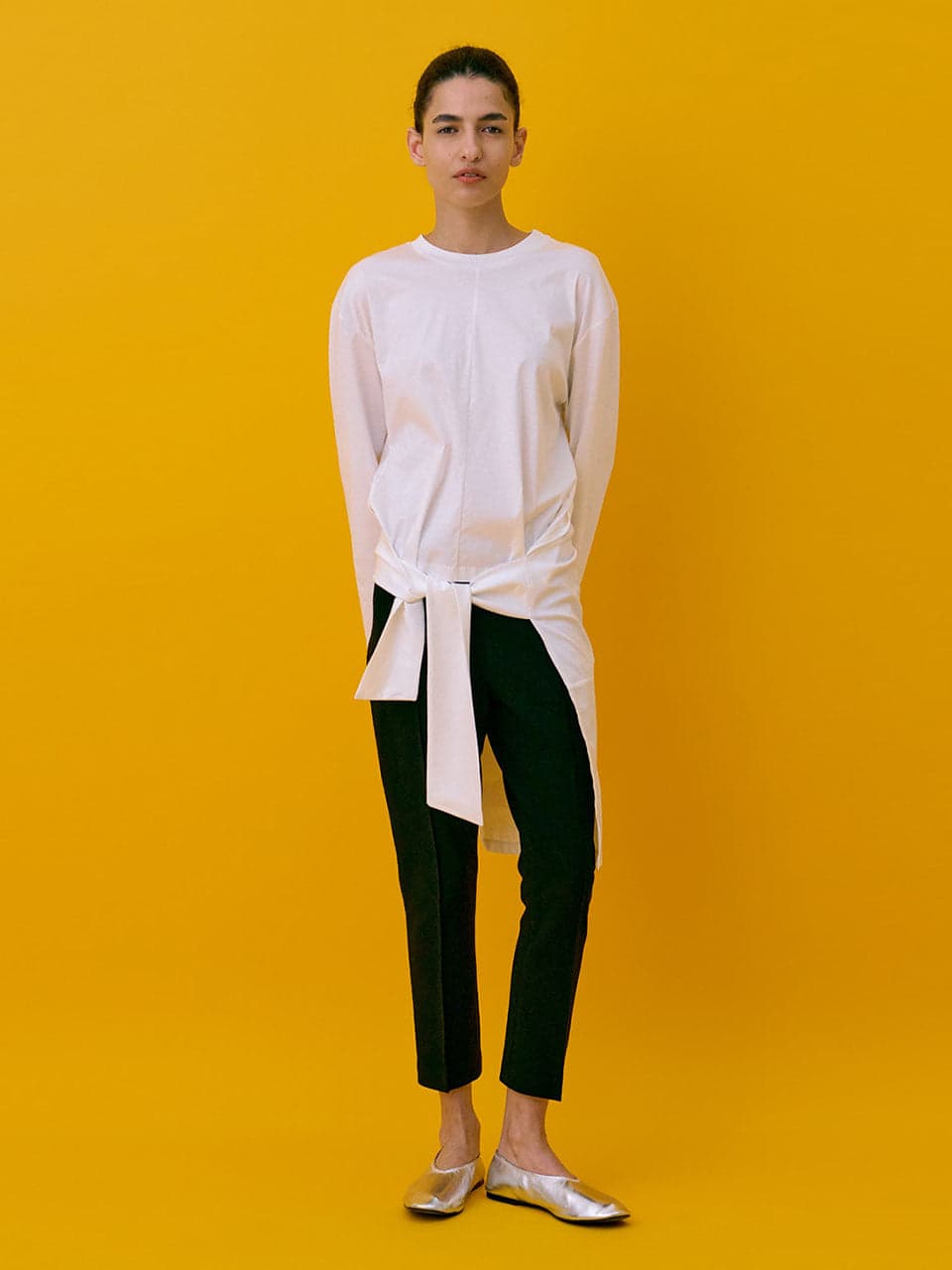 Cigarette Pants — Black — vue 8