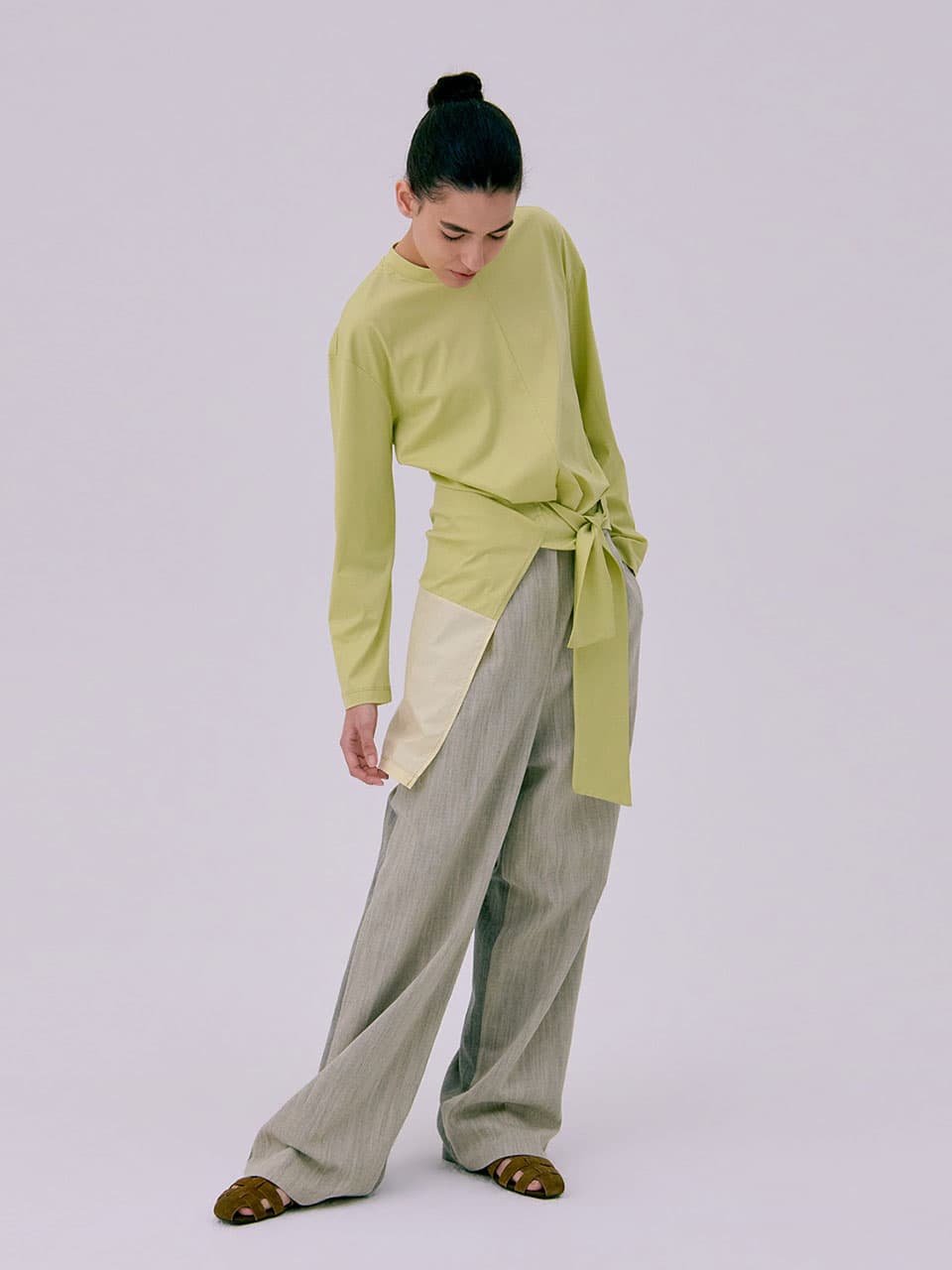 Tide Jersey T-Shirt — Olive — vue 7