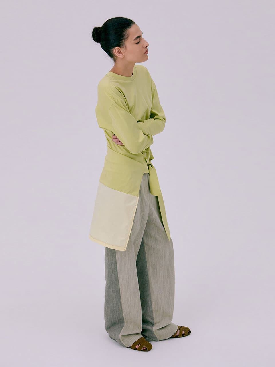 Tide Jersey T-Shirt — Olive — vue 8