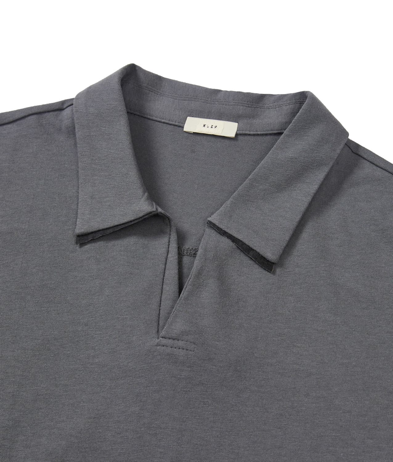 EP.9 01 Polo Shirt — Charcoal — vue 9