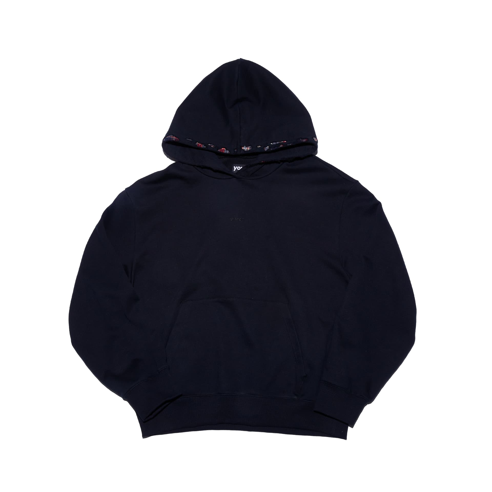 Commercial Damaged Hoodie — Black