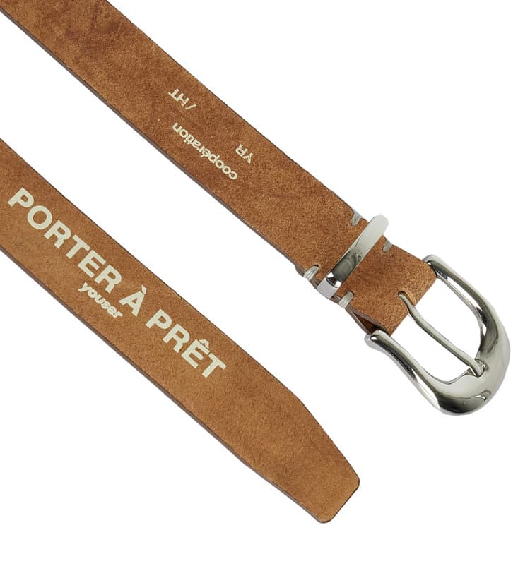 Classic Frame Leather Belt — vue 2