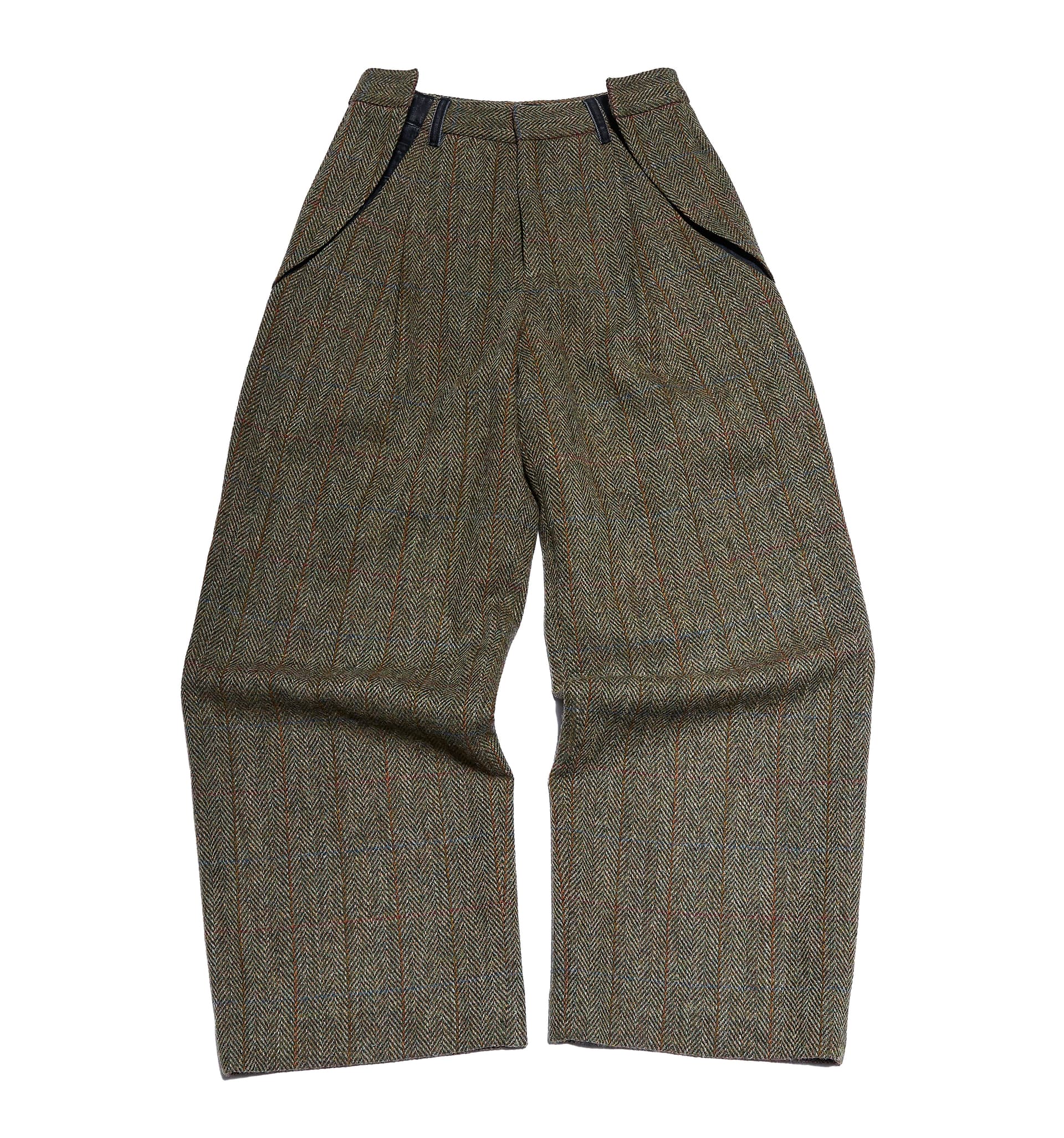 Harris Tweed Hybrid Pants — Khaki