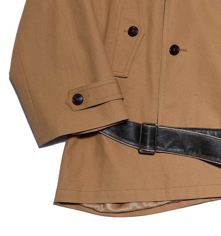 Belt-Point Trench Coat — vue 3