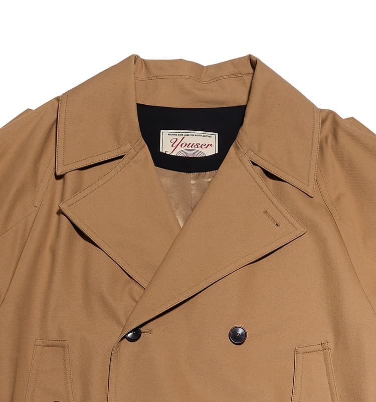 Belt-Point Trench Coat — vue 4