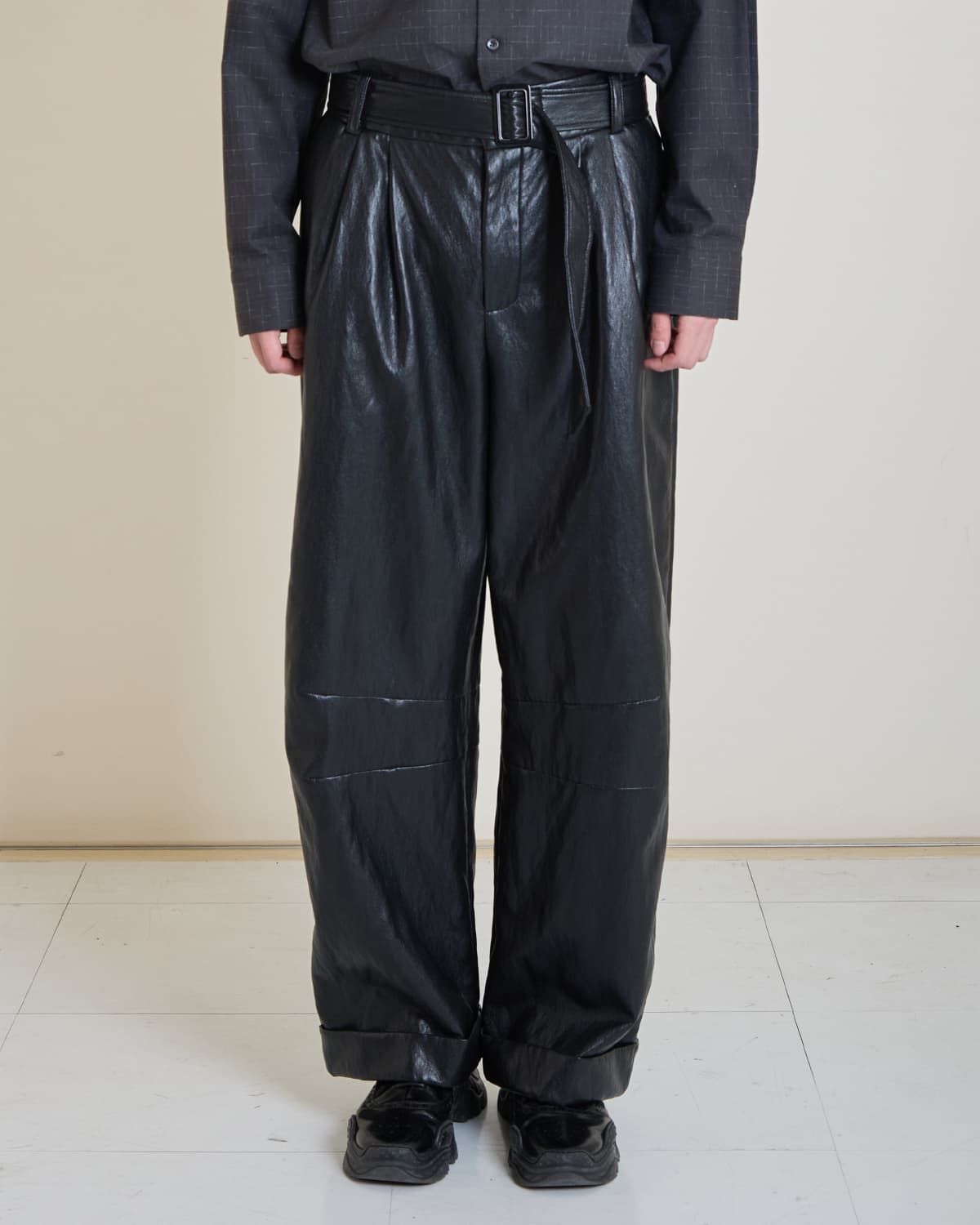 Skater’s New Wide Pants (leather) — vue 1