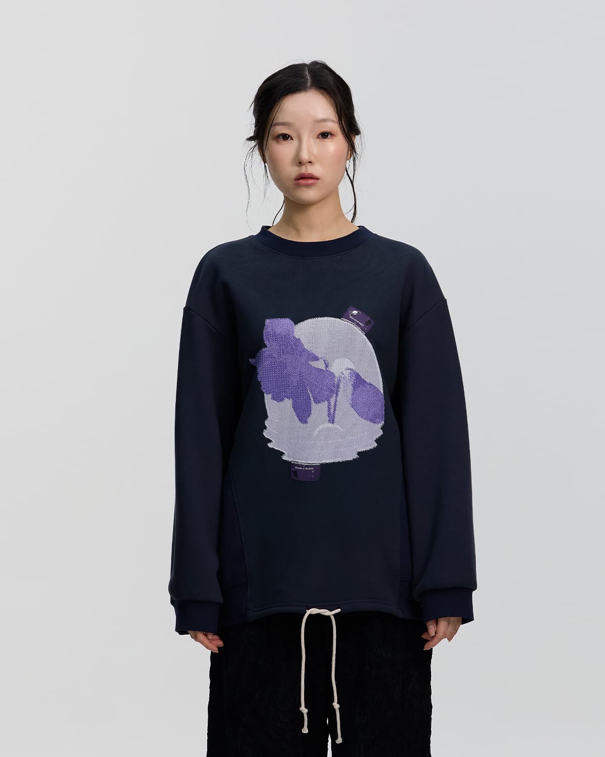 Moon Face Sweatshirt (inkyoung)