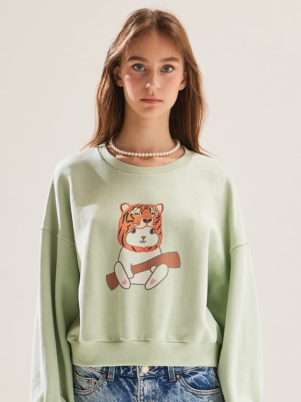 Tigerabbit Sweatshirt (Mint)