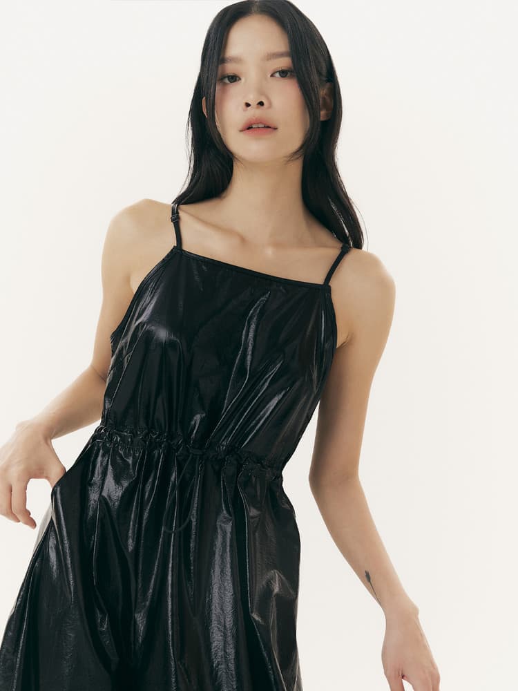 Slip Balloon Dress (Enamel) — vue 1