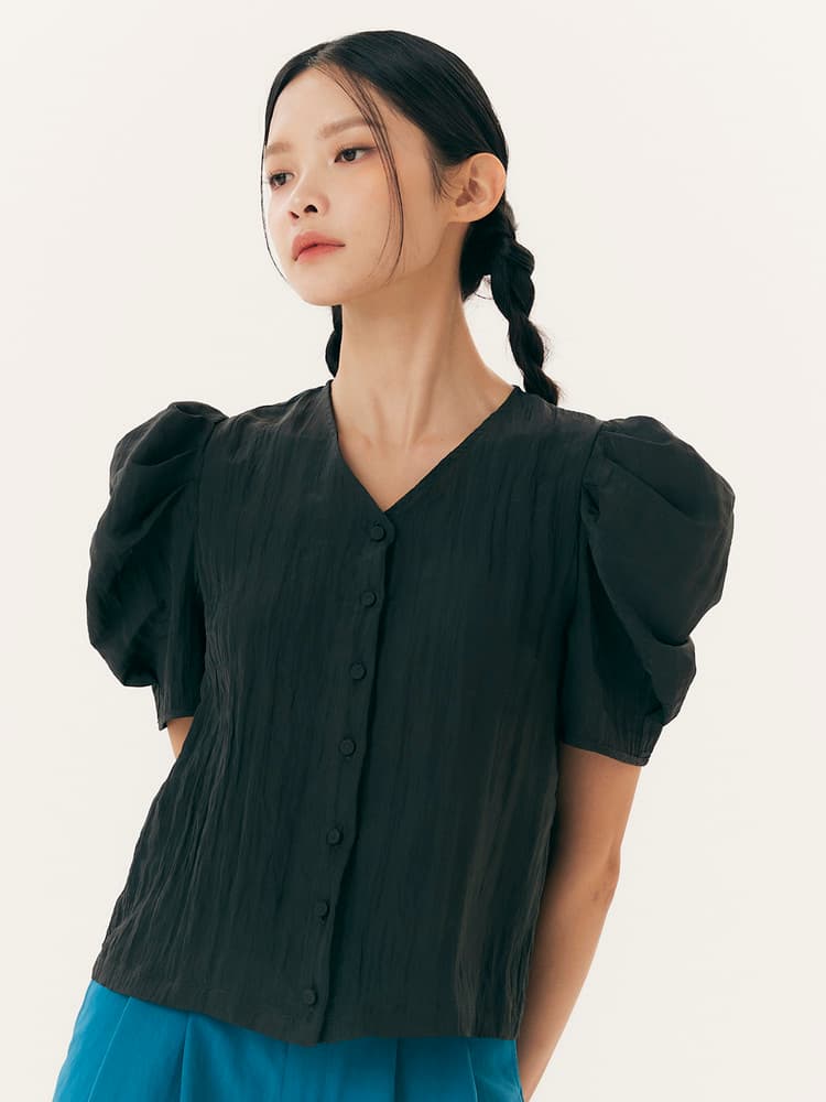 Meok Blouse (Black) — vue 6