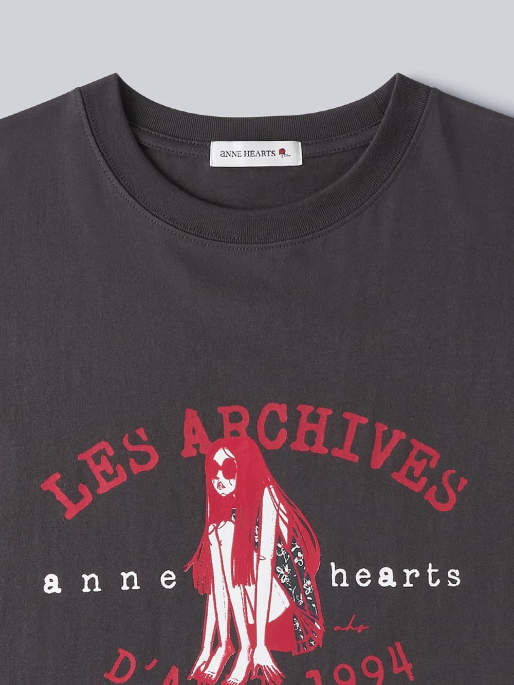 1994 Girl Archive Graphic Tee (Charcoal) — vue 8