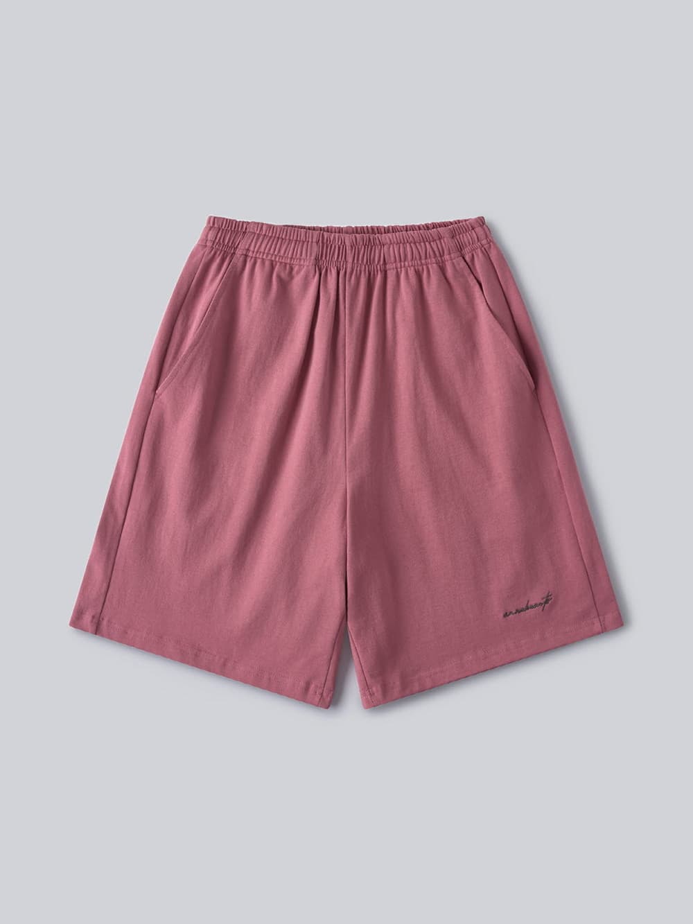 Bermuda Jersey Shorts (Indie Pink) — vue 2