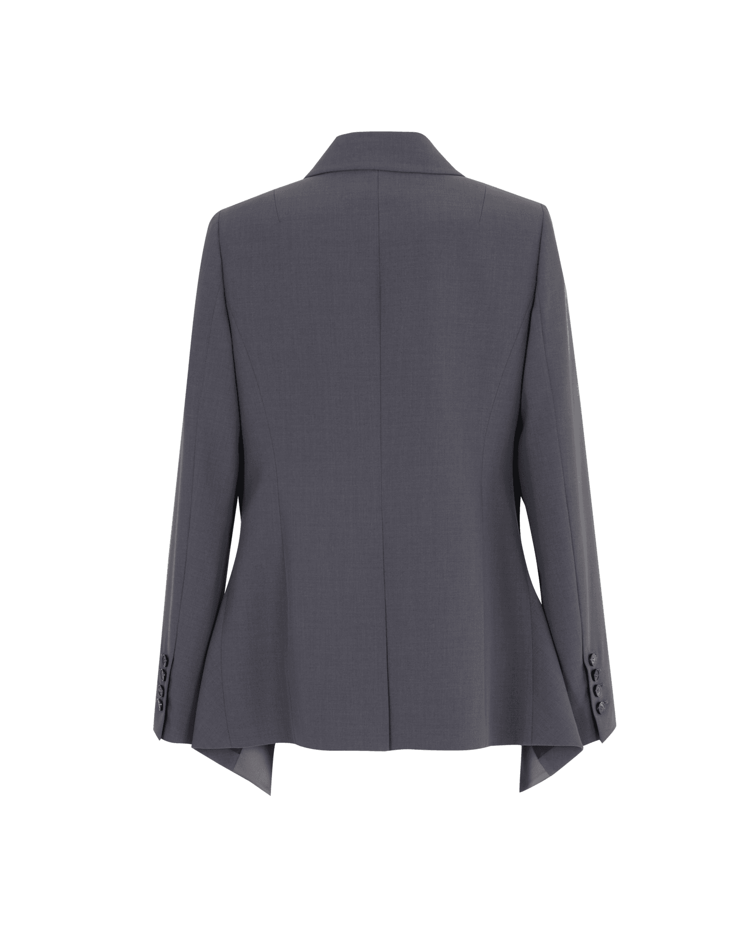 Giant Slit Blazer (Gray) — vue 2