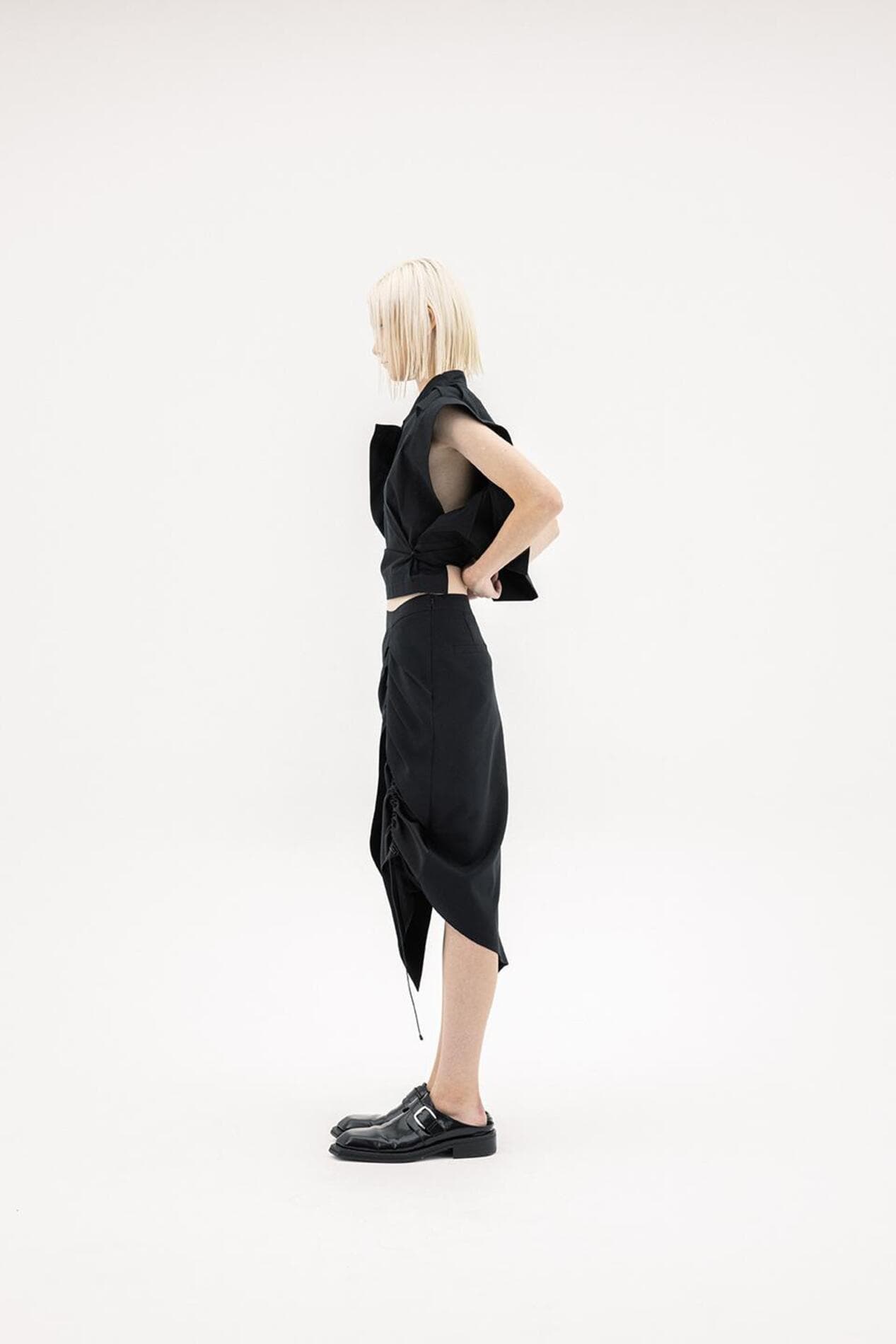 Decon Multi Layer Skirt (Black) — vue 5