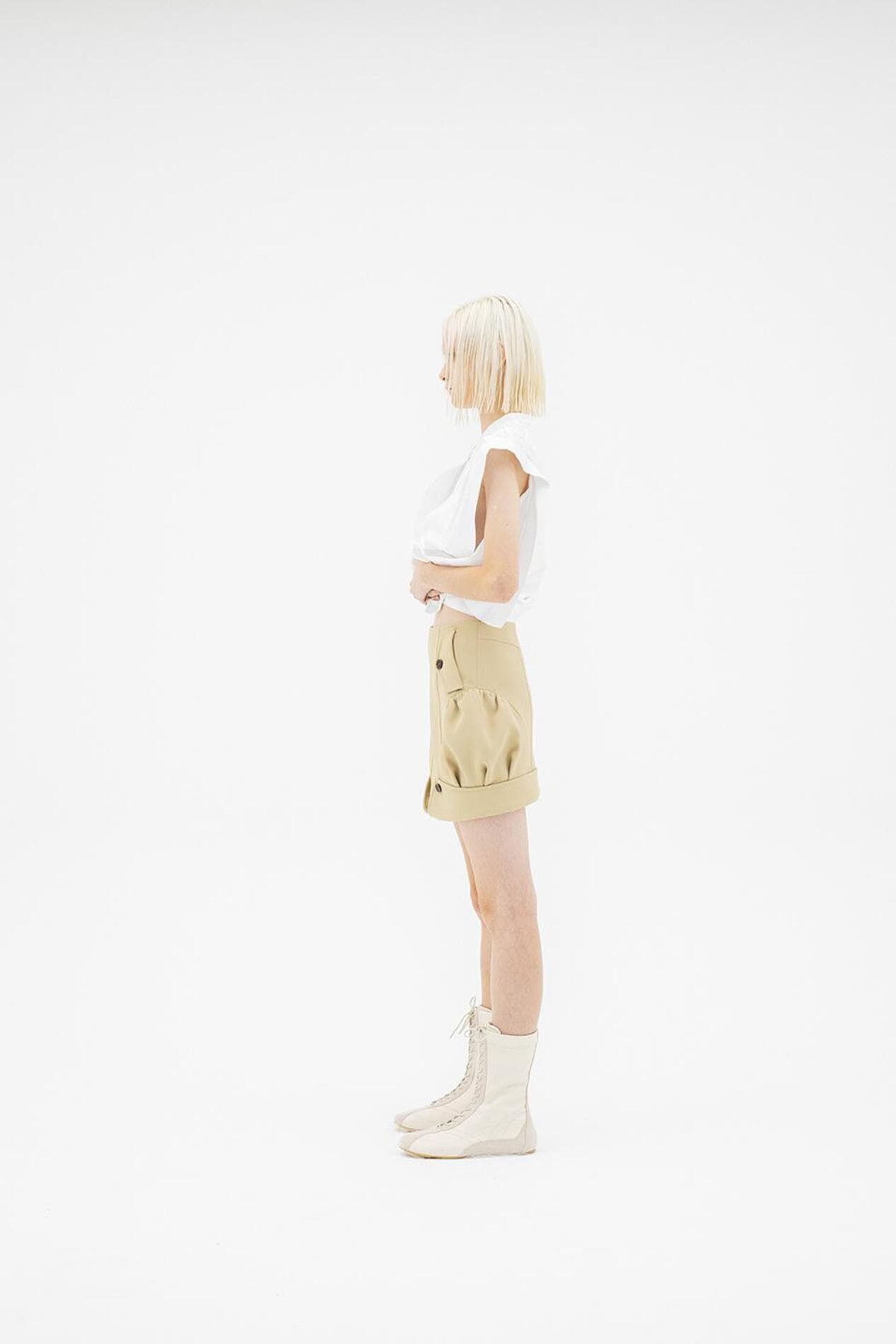 Collar Detail Mini Skirt — vue 5