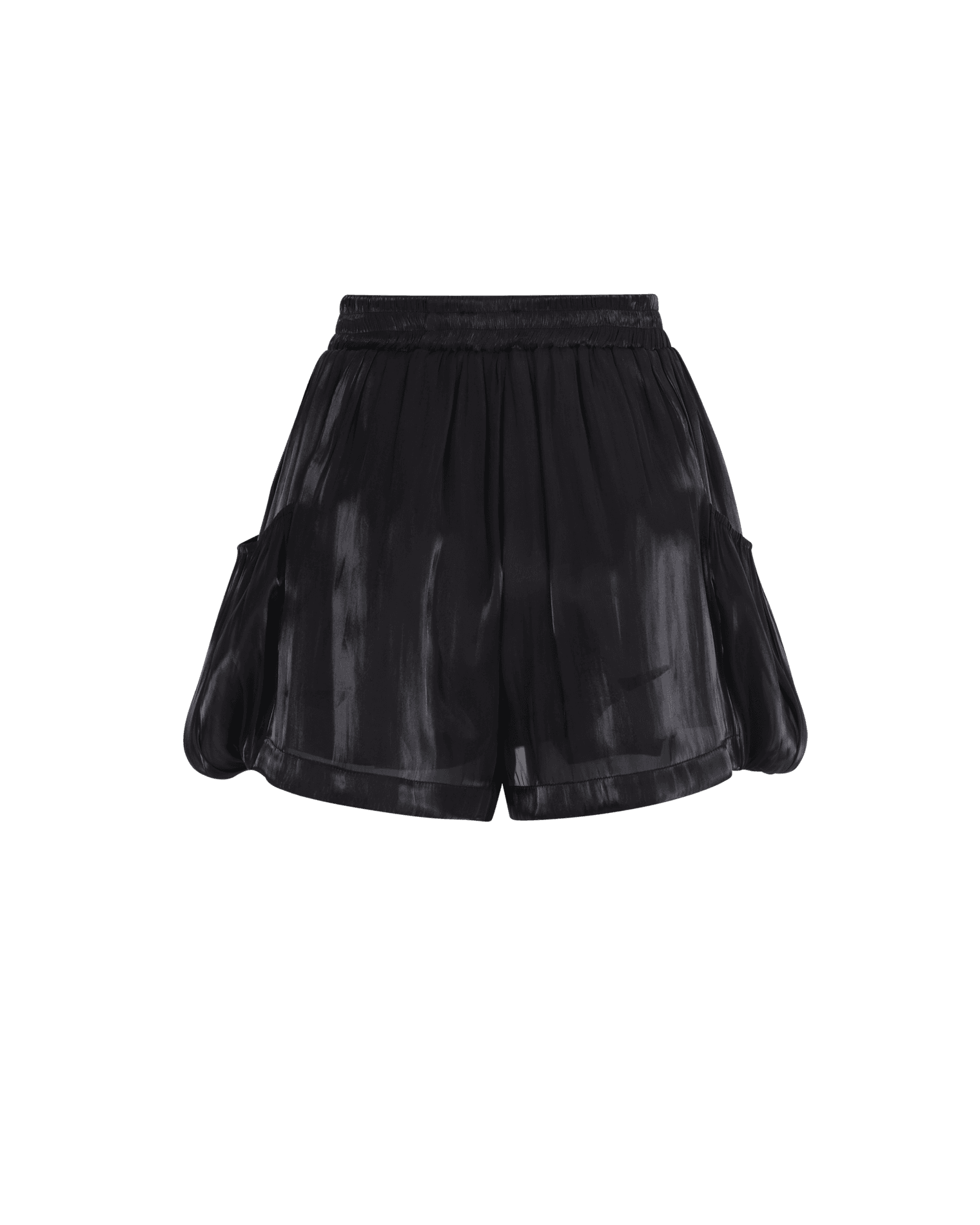 Glossy Boxer Shorts (Black) — vue 2
