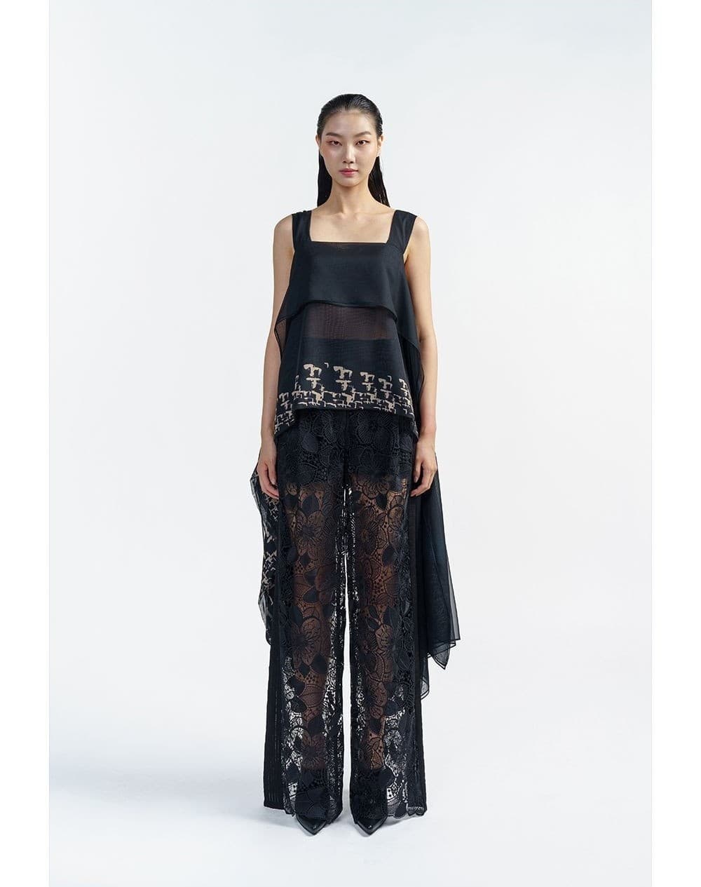 Black Lace Pants — vue 2