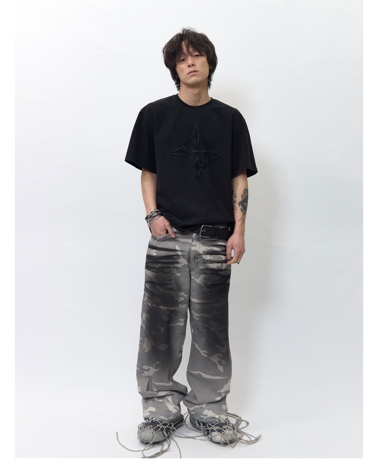 Faded Camo Carpenter Pants — vue 2