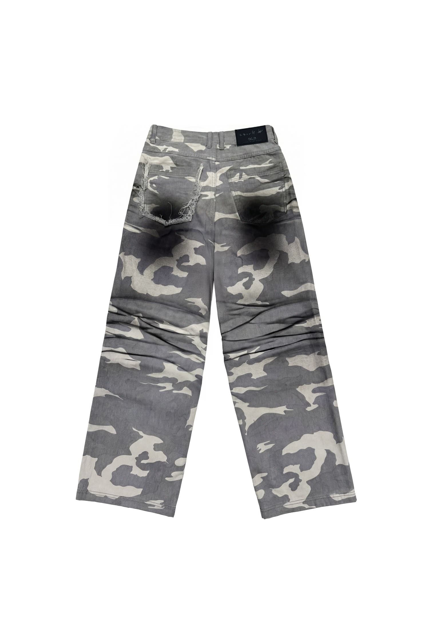 Faded Camo Carpenter Pants — vue 7