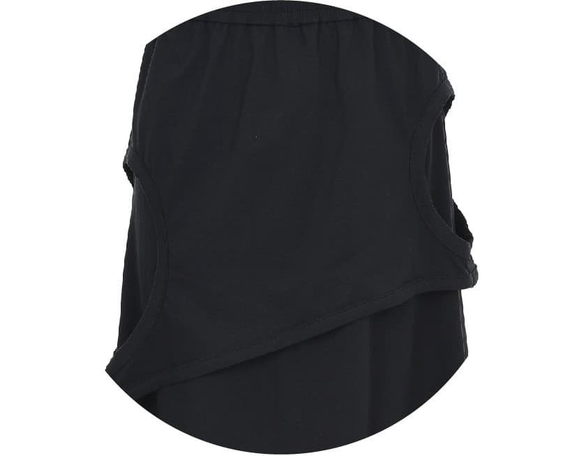 Cut-Out Detail Banding Skirt Black — vue 4