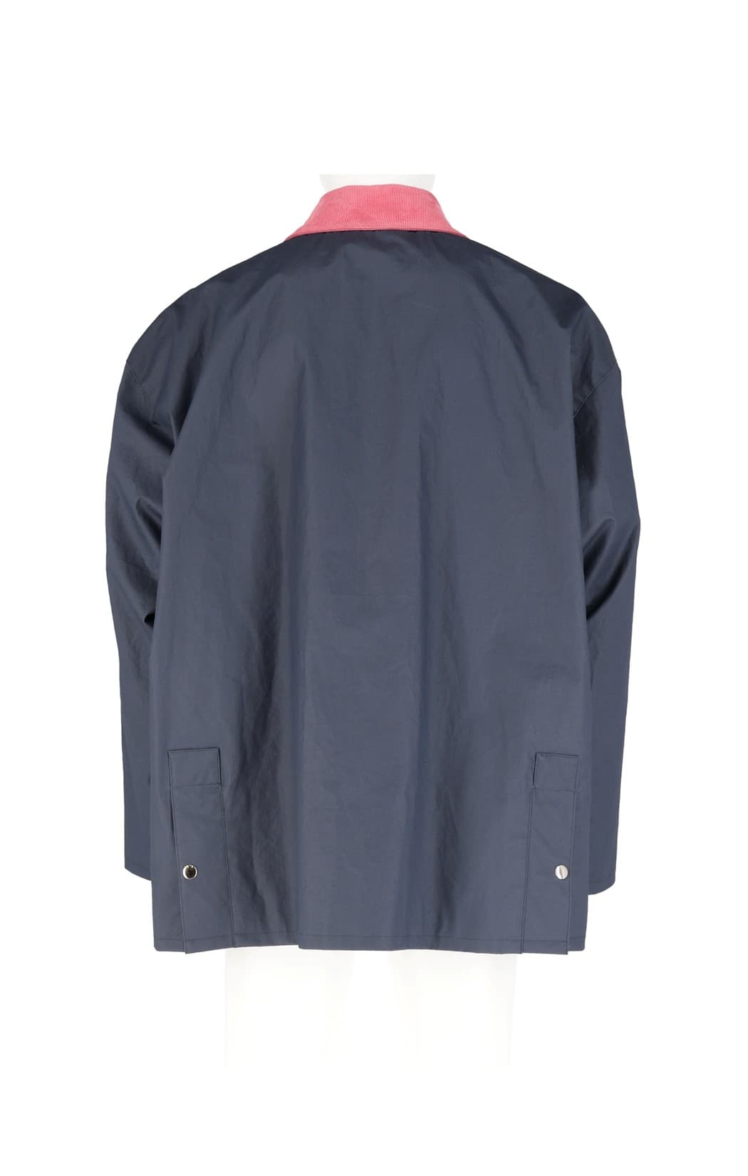 Corduroy Collar Waxed Cotton Work Jacket — vue 3