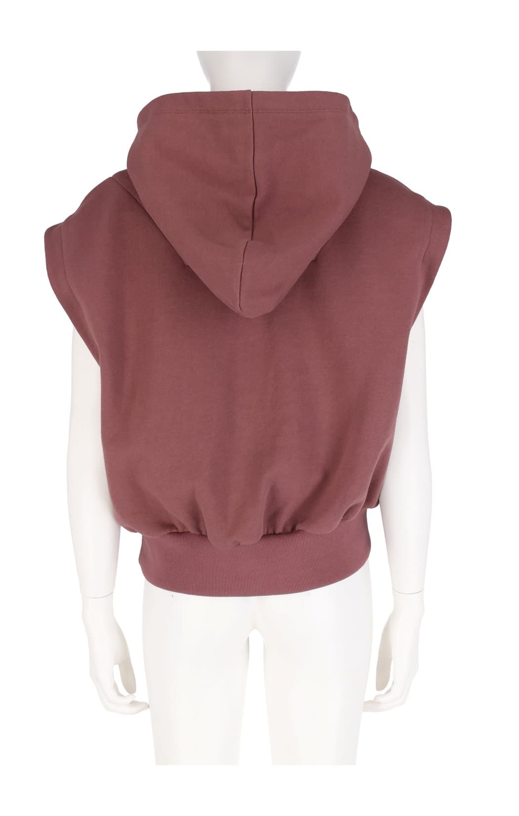 Piercing Logo Sleeveless Hoodie — vue 2