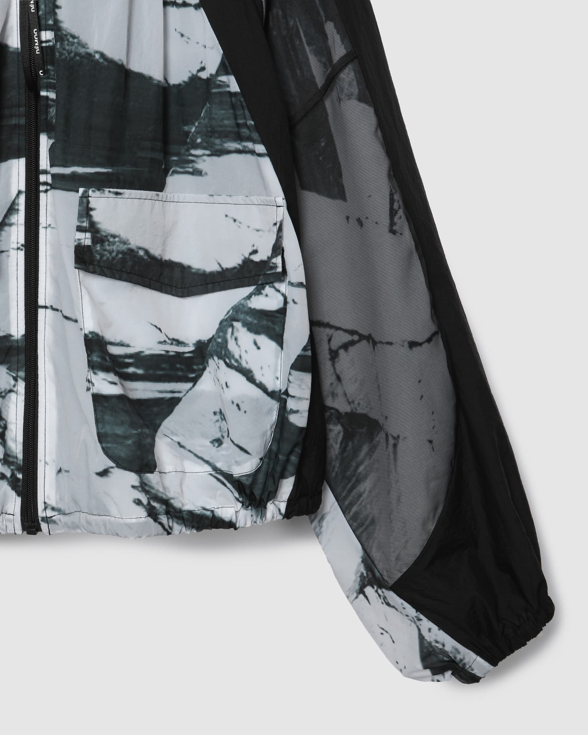Marble Print Jacket Black PT — vue 6
