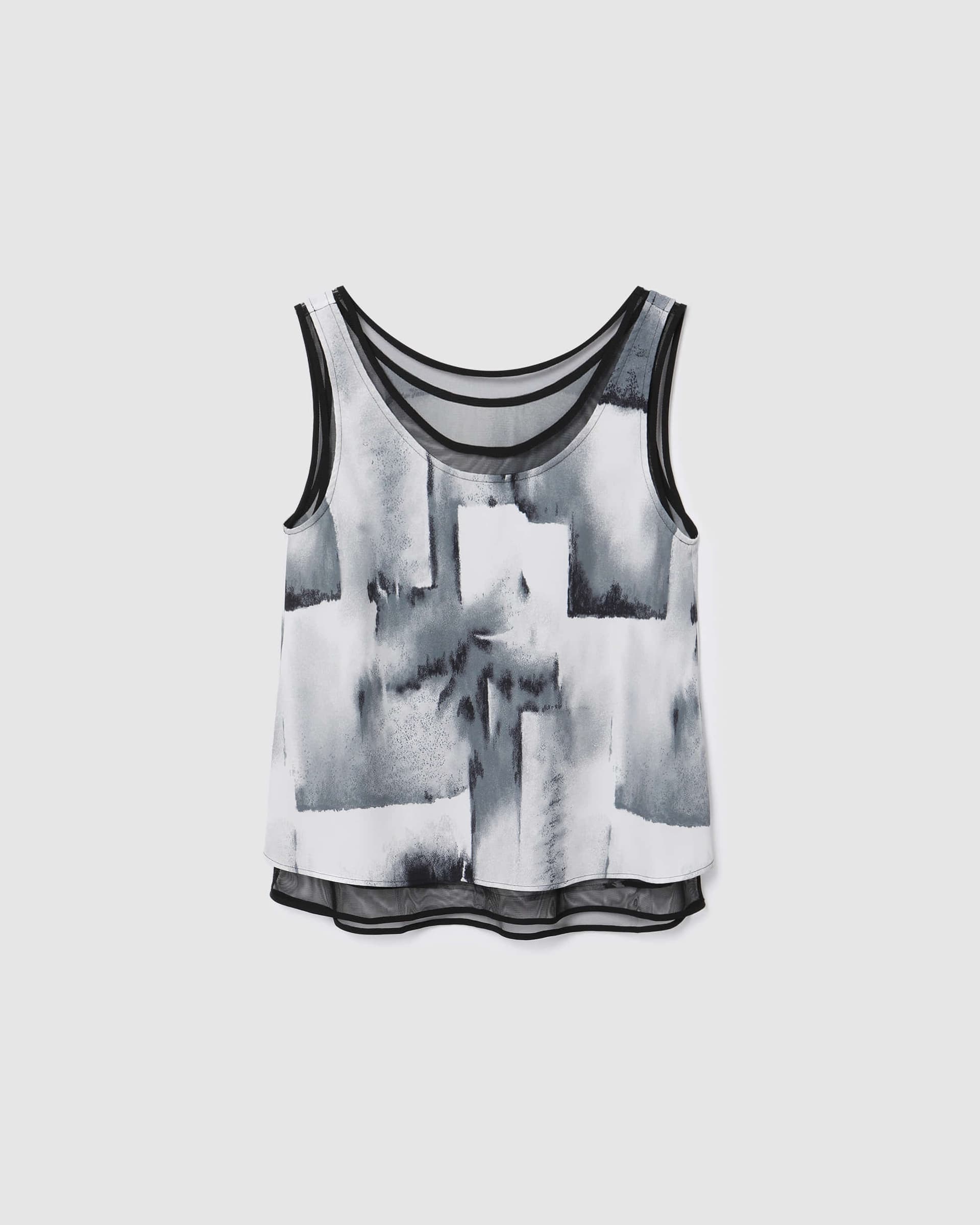 Double Layer Sleeveless Black PT — vue 2