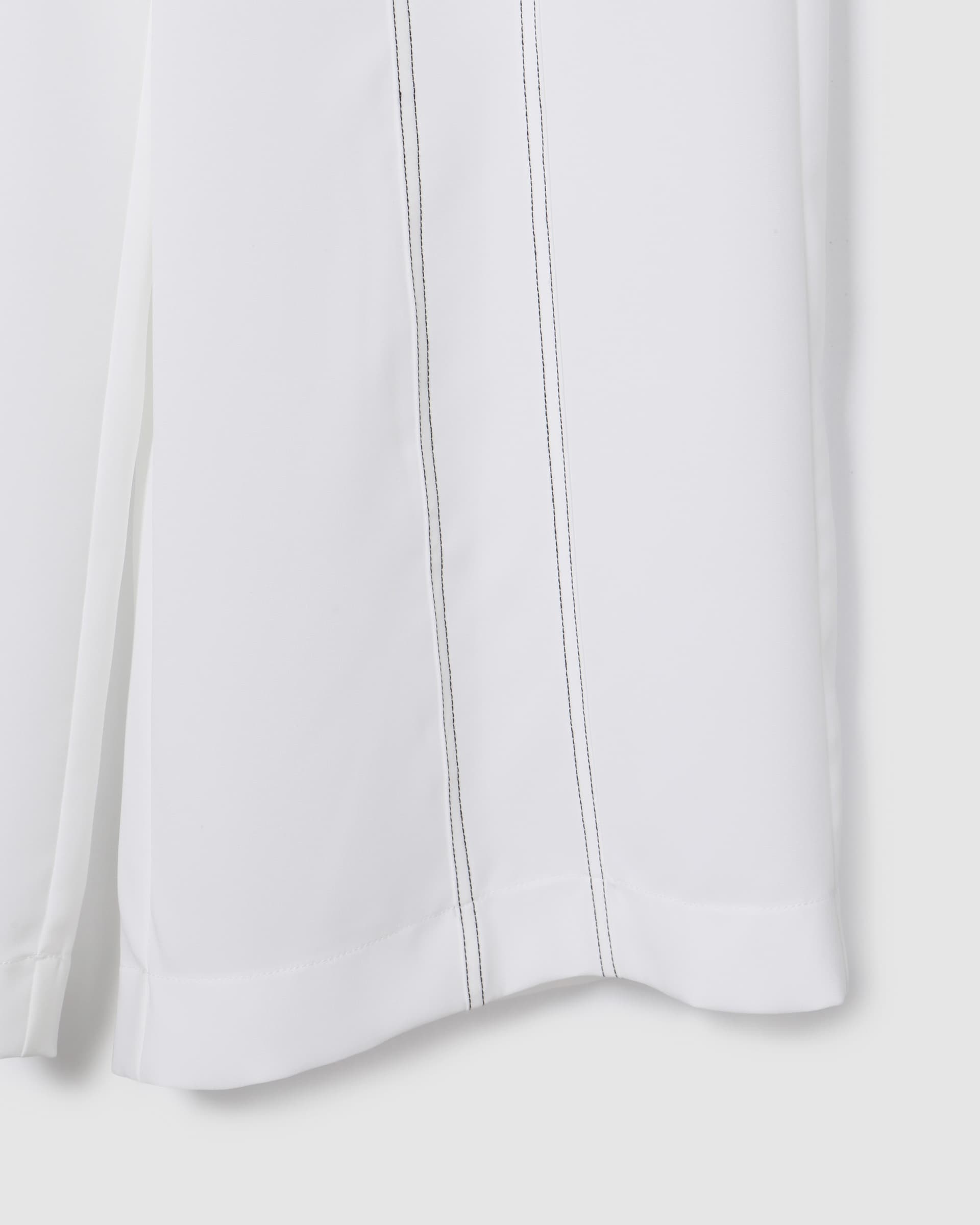 Contrast Stitch Pants White — vue 6