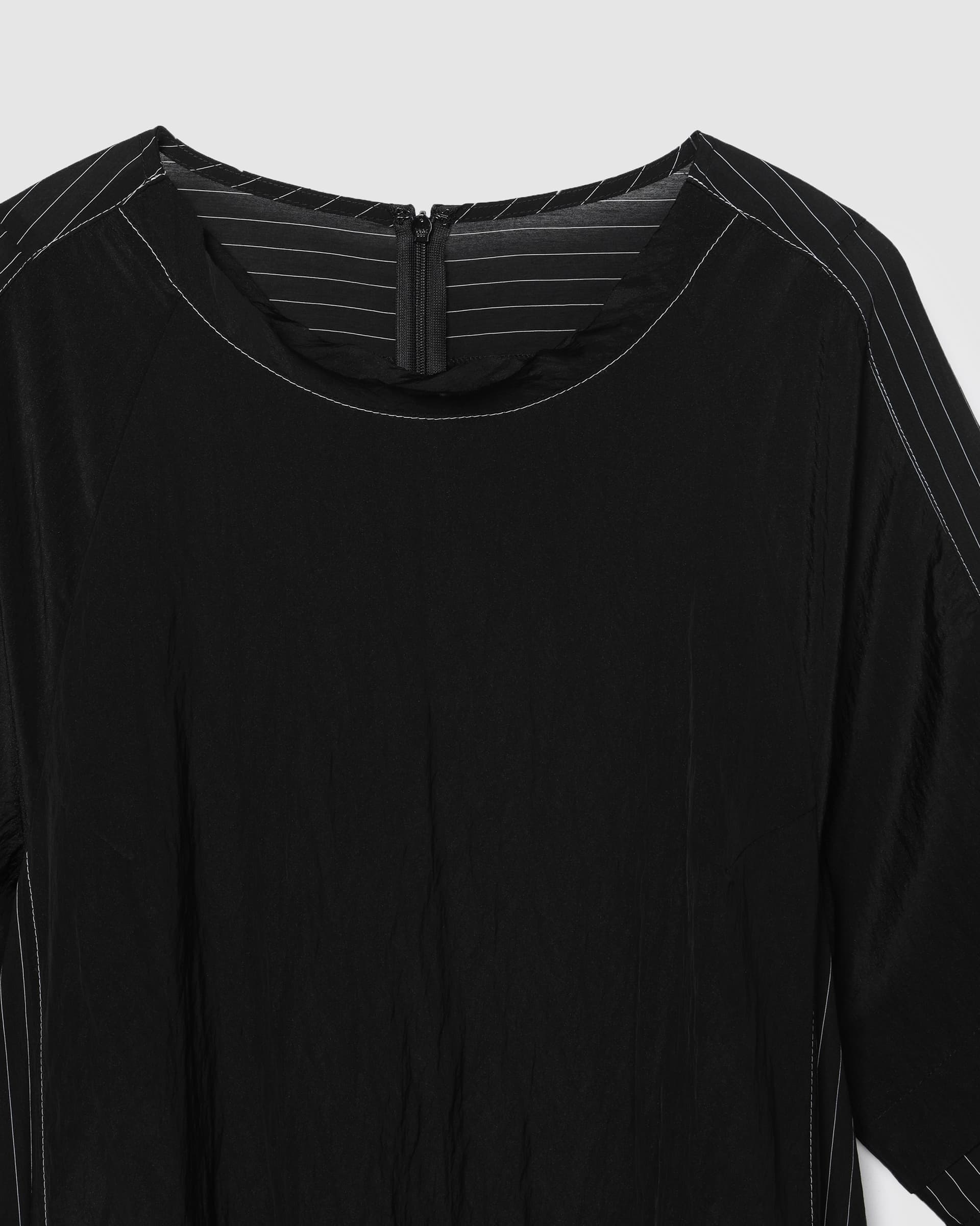 Stripe Panel Dress Black PT — vue 4