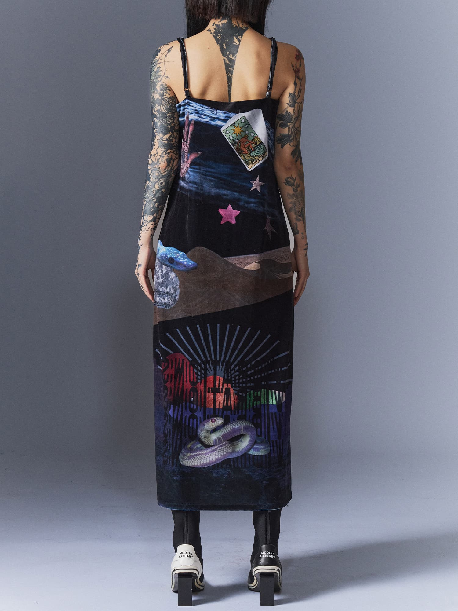 Totemism Velvet Dress — vue 4