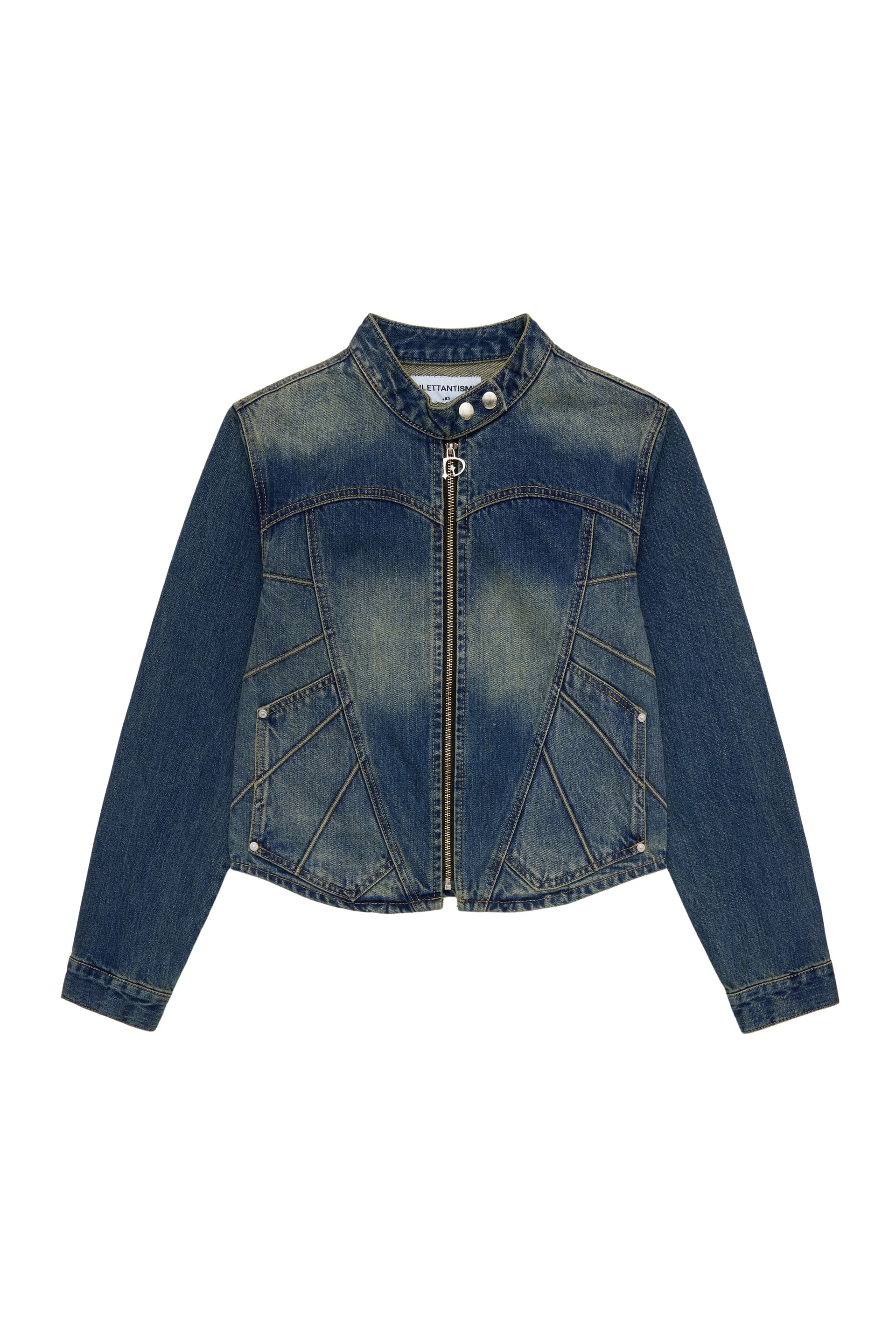 Piping Heart Denim Jacket — vue 5