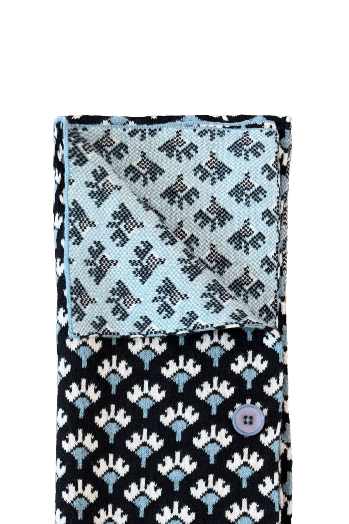 Jacquard Muffler (BK) — vue 4