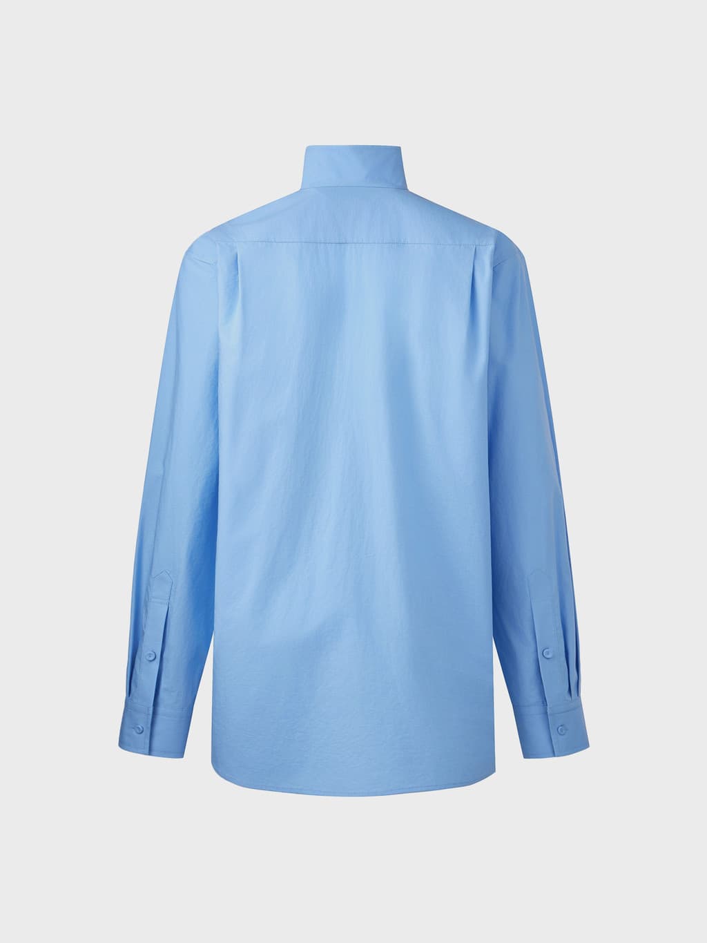 Classic Logo Embroidered Shirt - Blue — vue 9