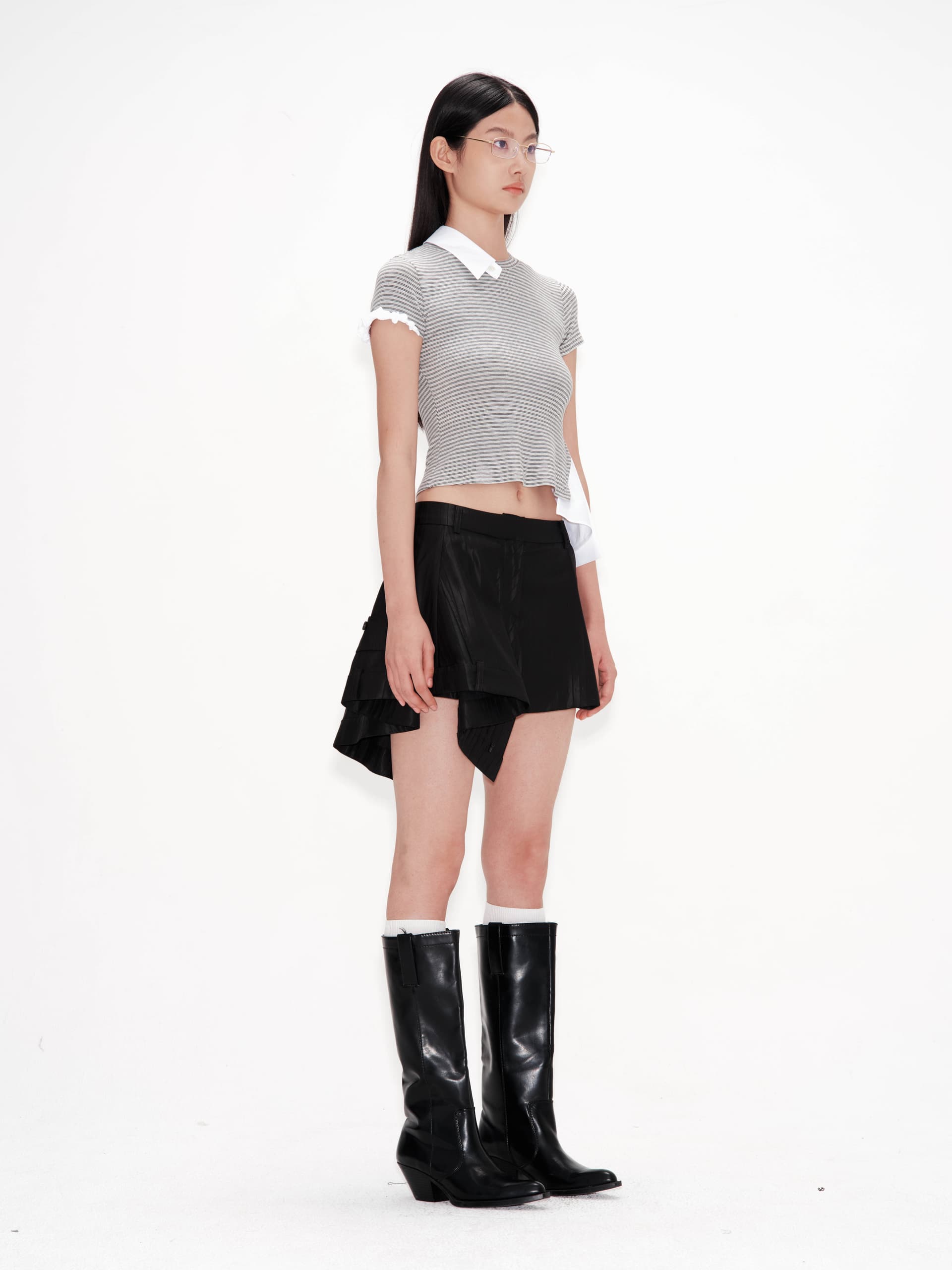 Shirts Detail Jersey (Gray Stripe) — vue 2