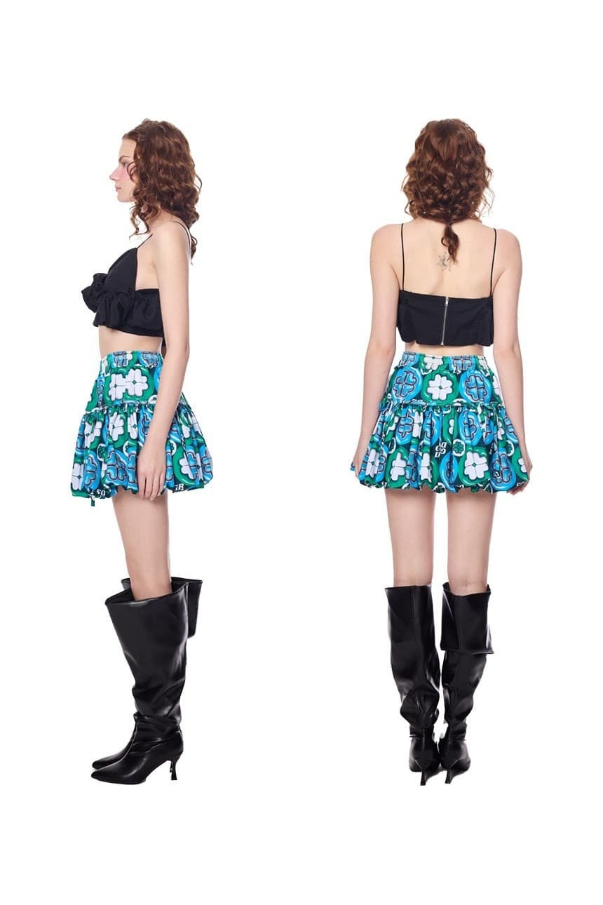 Signature Floral Frill Skirt — vue 5