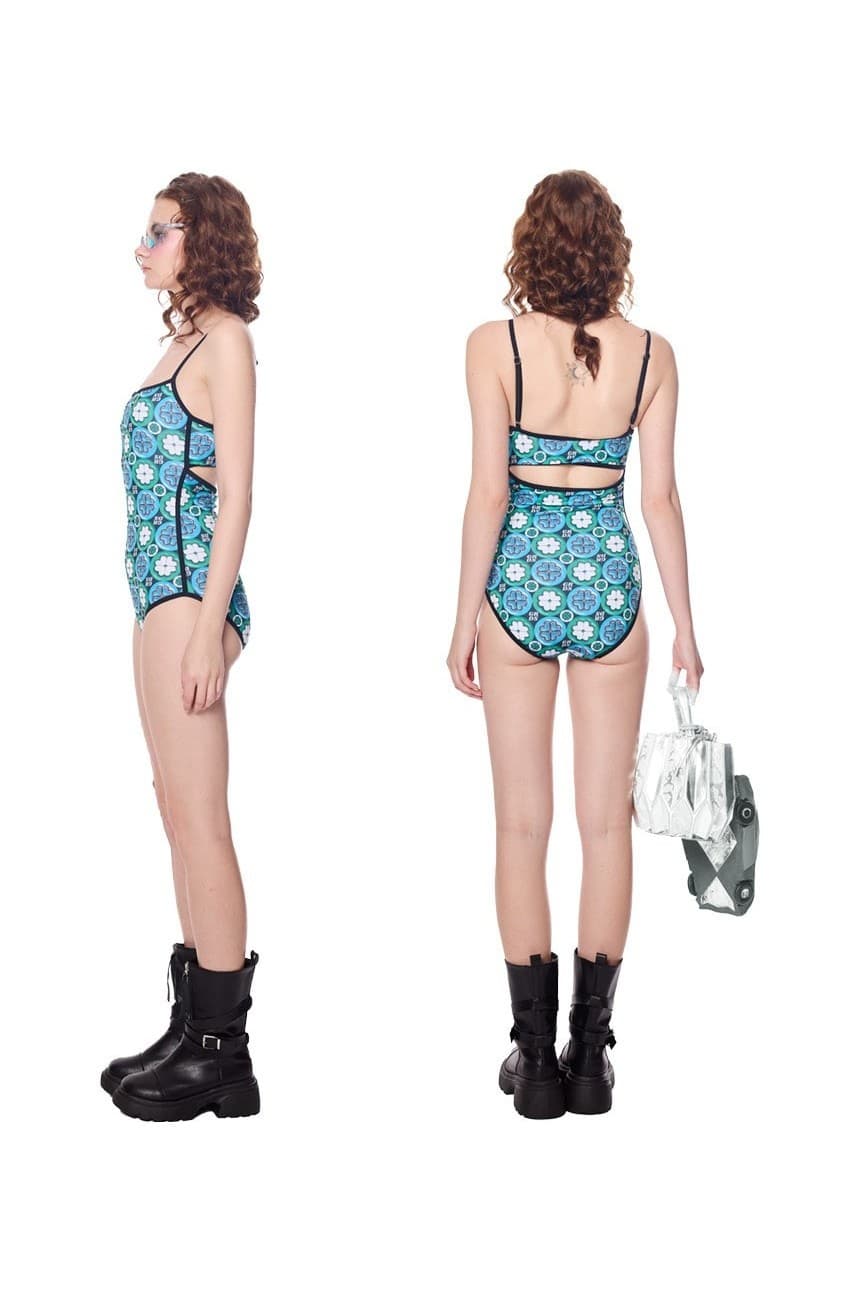 Signature Floral Swimsuit — vue 5