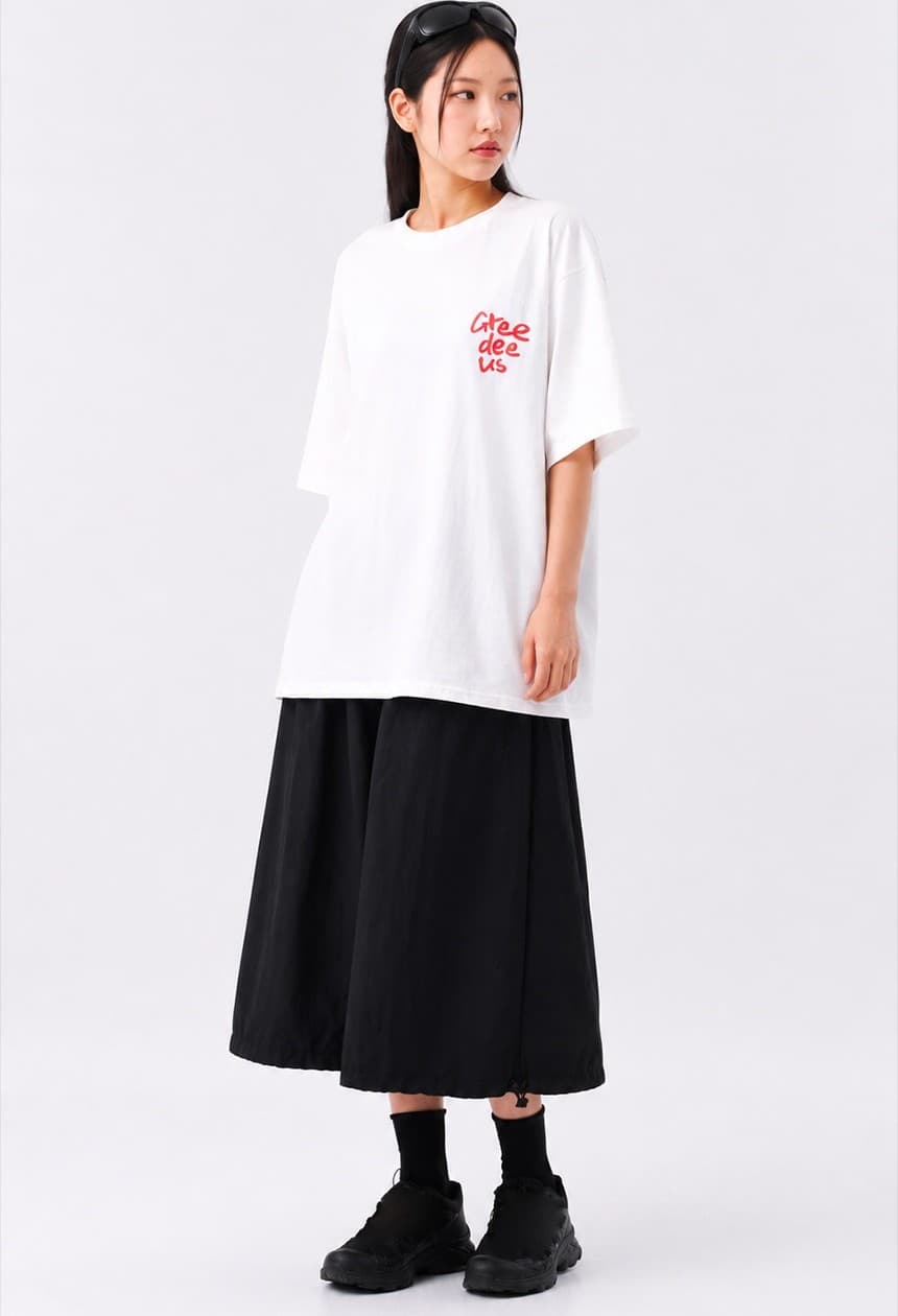Greedeeus White T-Shirt — vue 2