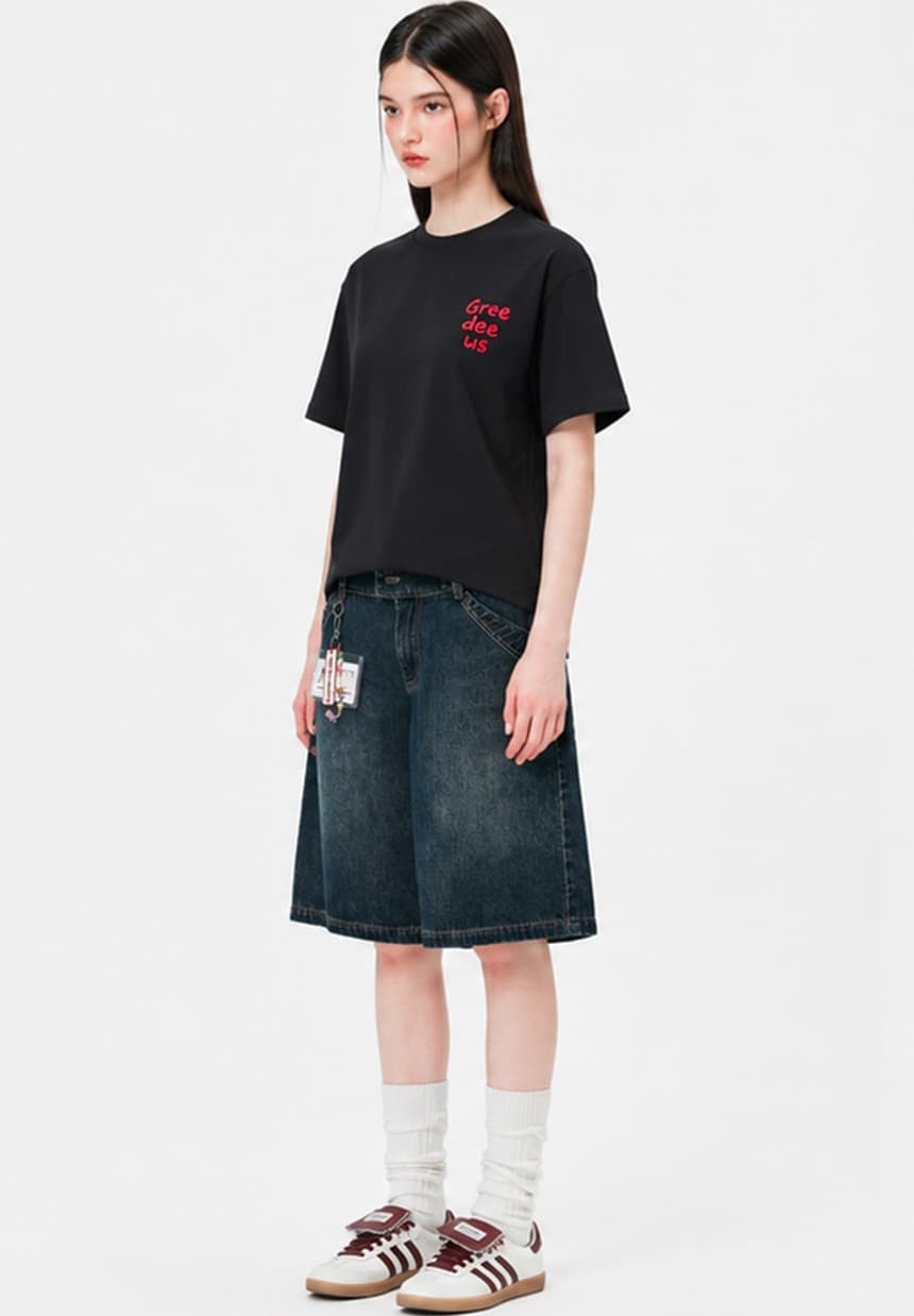 Greedeeus Black T-Shirt — vue 2