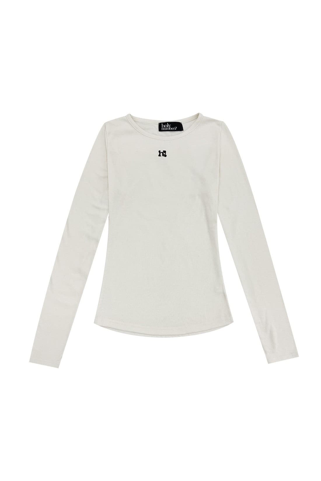 Holy Black Symbol Long Sleeve _ ivory — vue 6